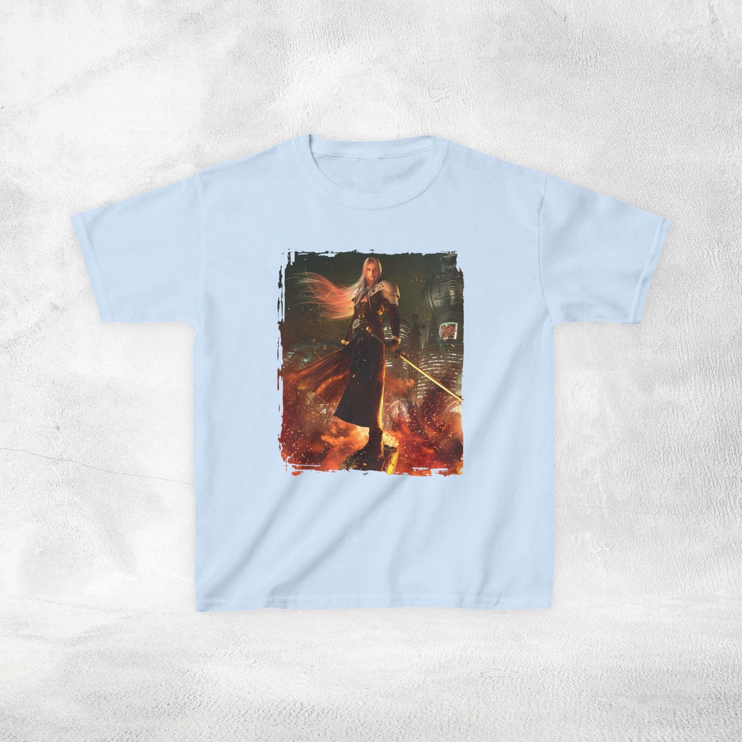 Kids gaming shirt Final Fantasy Sephiroth