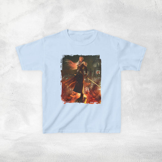 Kids gaming shirt Final Fantasy Sephiroth