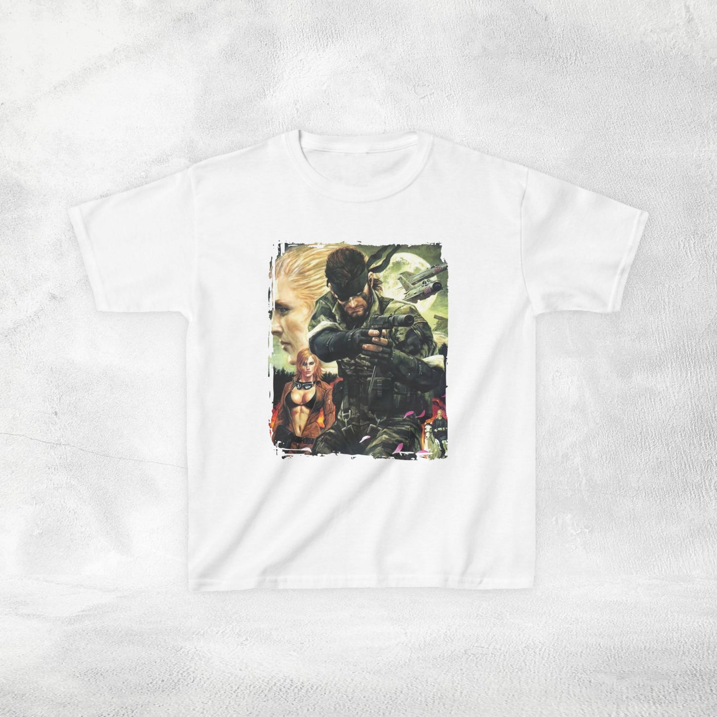 Kids  gaming shirt Metal Gear Solid