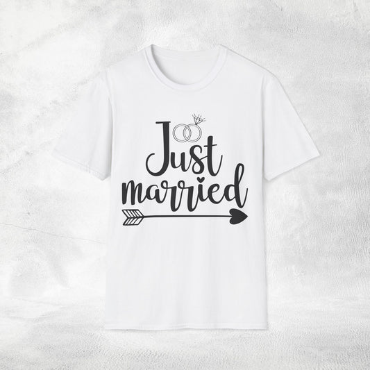 Women's T-Shirt just married bachelorette party