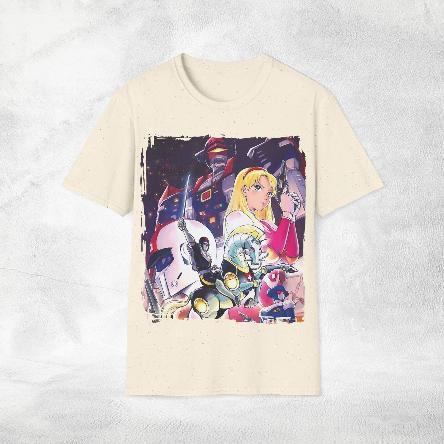 Unisex anime shirt Saber Rider and the Star Sheriffs