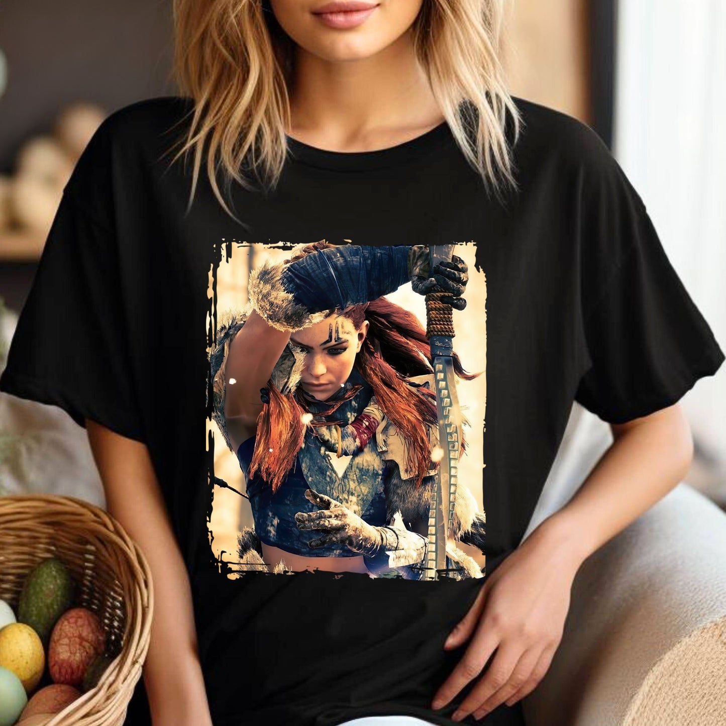 Kids  gaming shirt Aloy