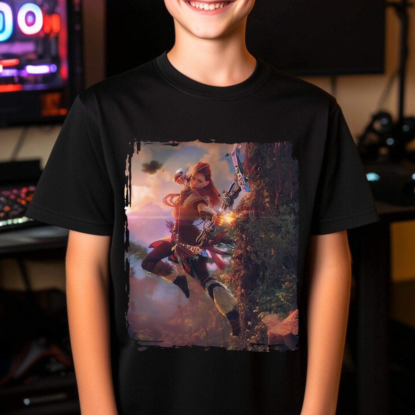 Kids  gaming shirt Aloy