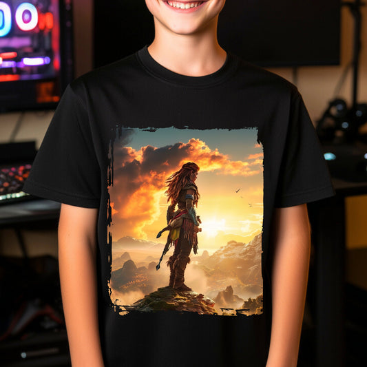 Kids  gaming shirt Aloy