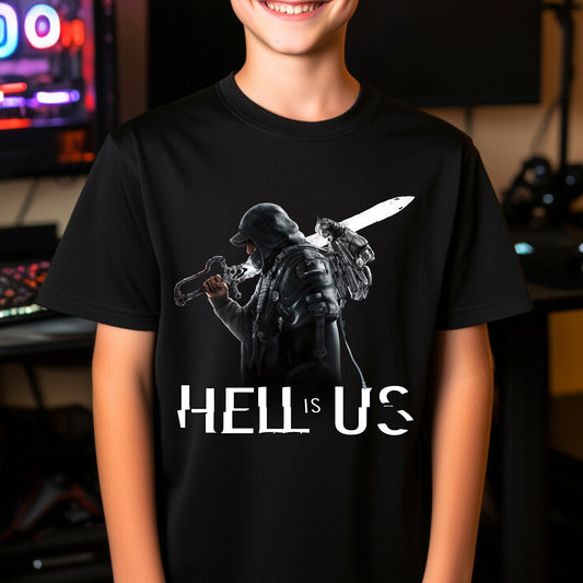 Kids  gaming shirt Hell is Us