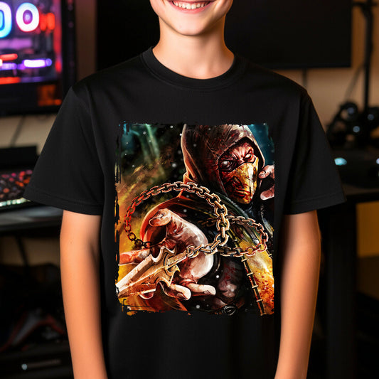 Kids  gaming shirt Mortal Kombat
