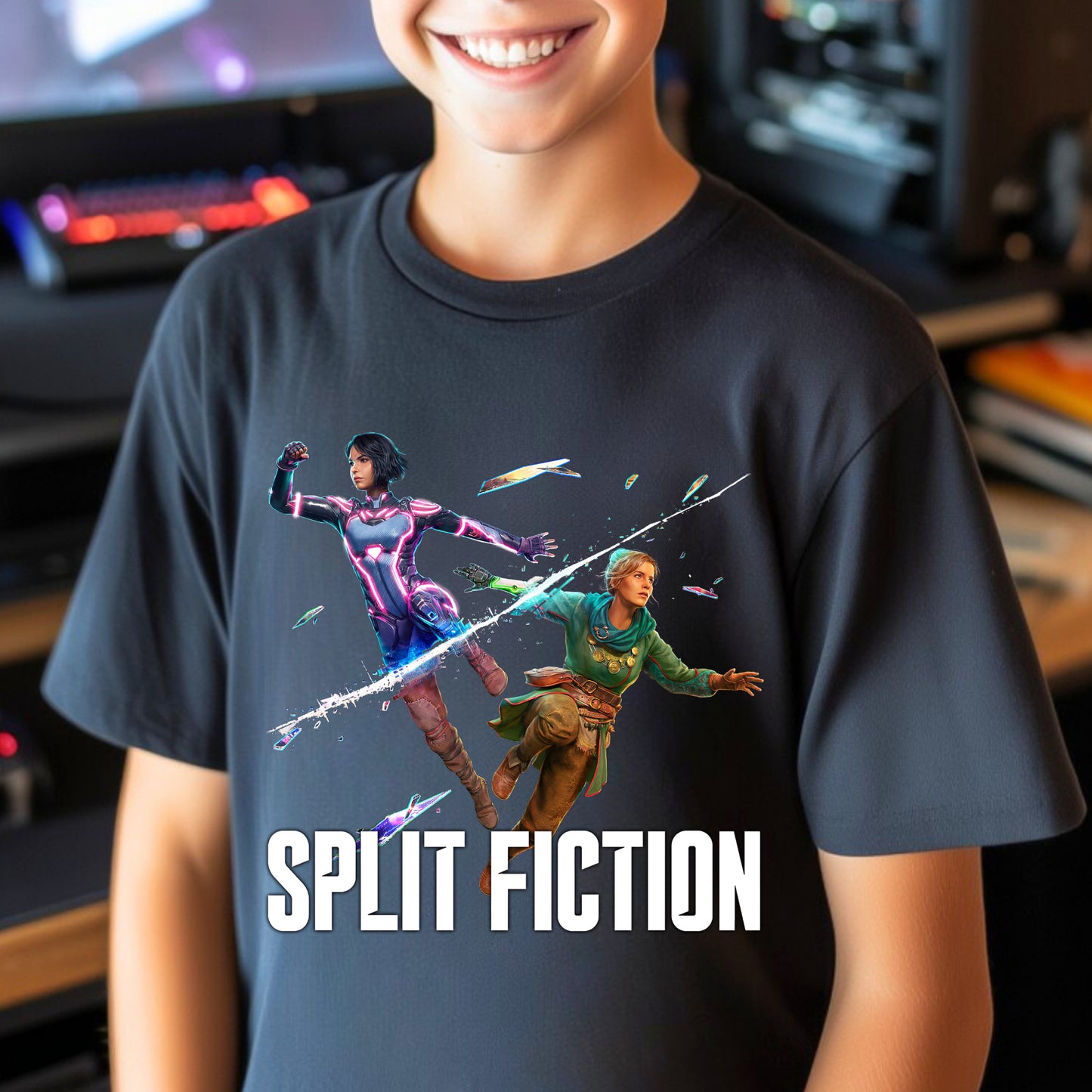 Kids  gaming shirt Split Fiction