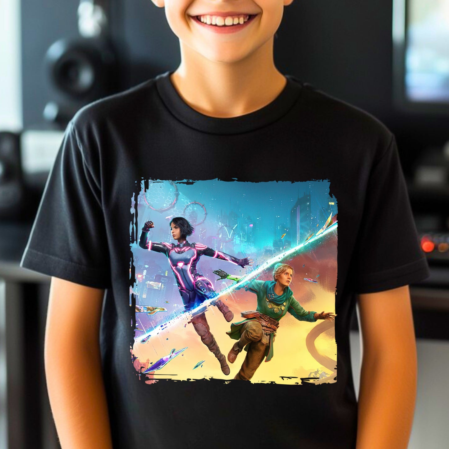 Kids  gaming shirt Split Fiction