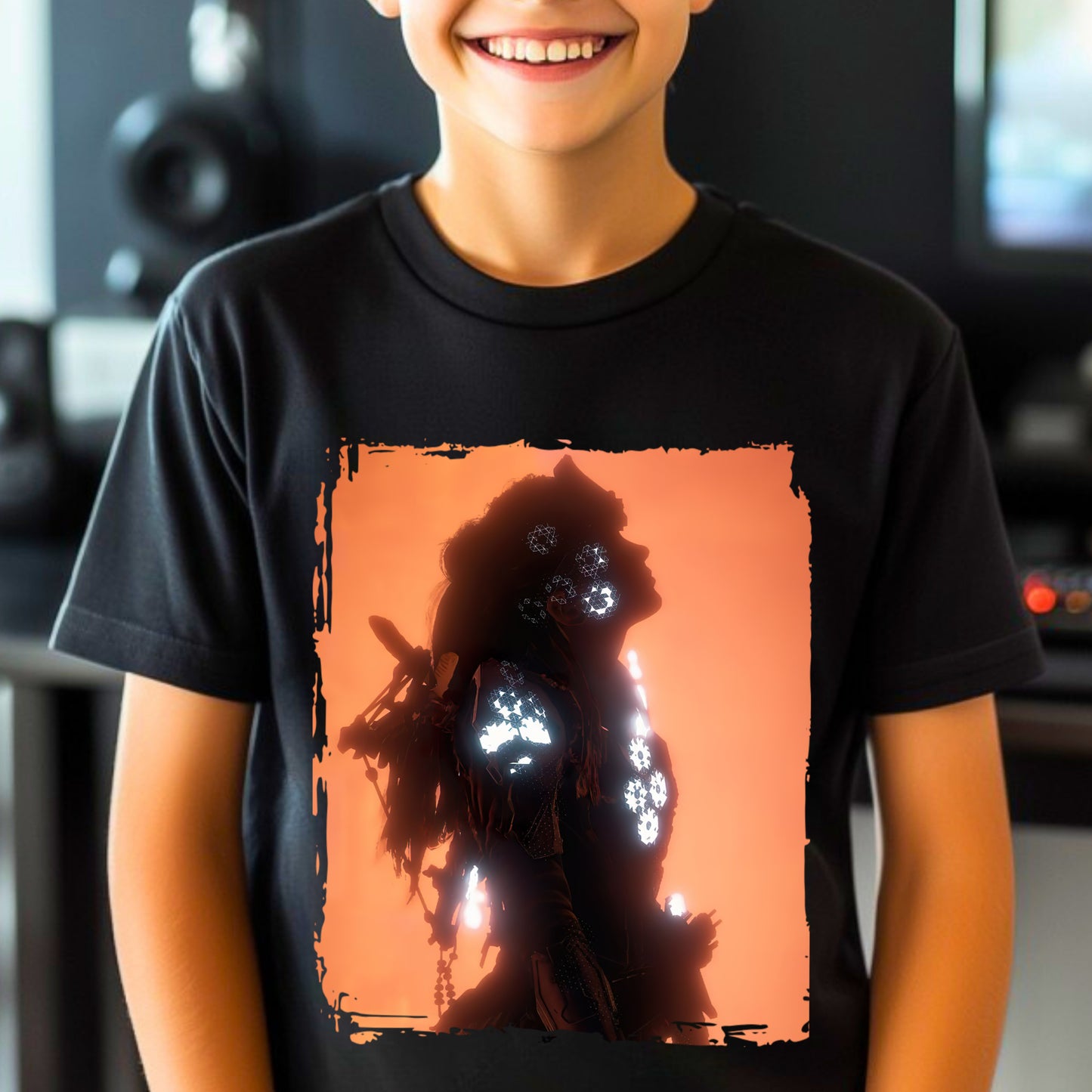 Kids  gaming shirt Aloy