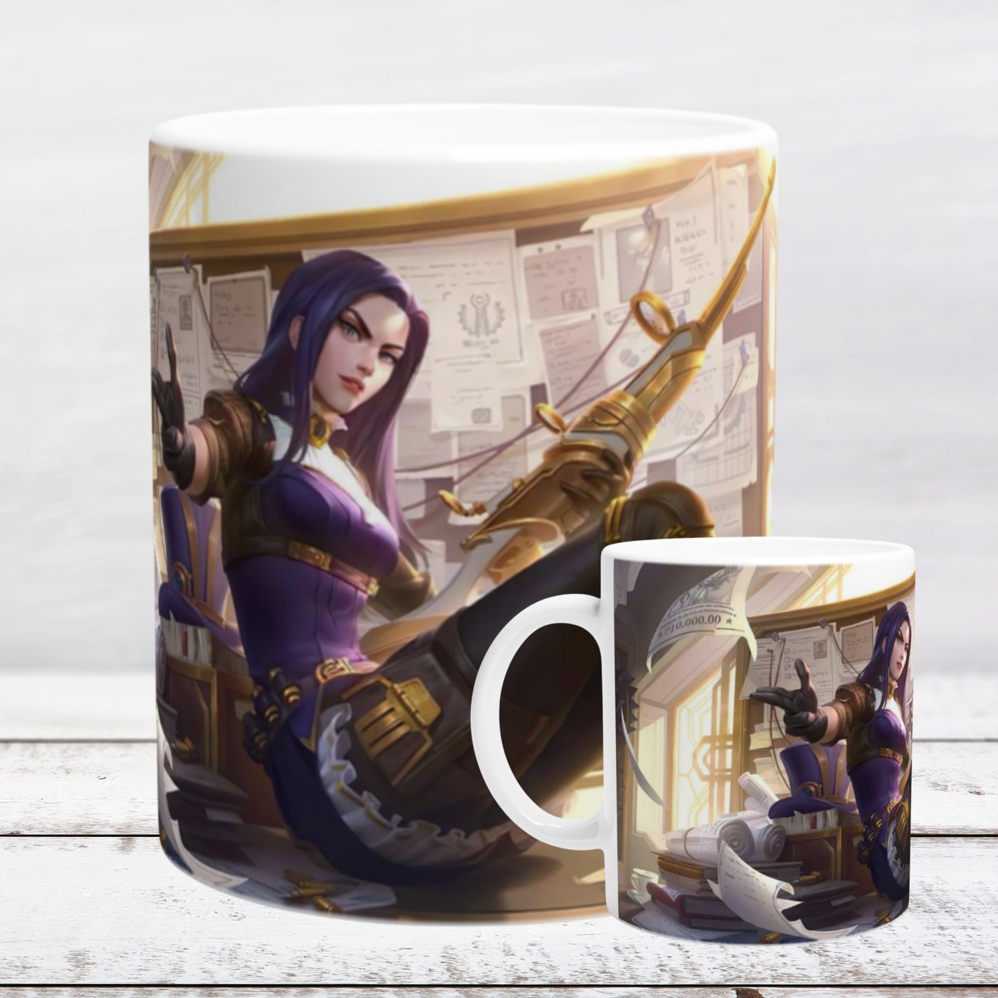 Keramiktasse 11oz / 325 ml LOL Caitlyn