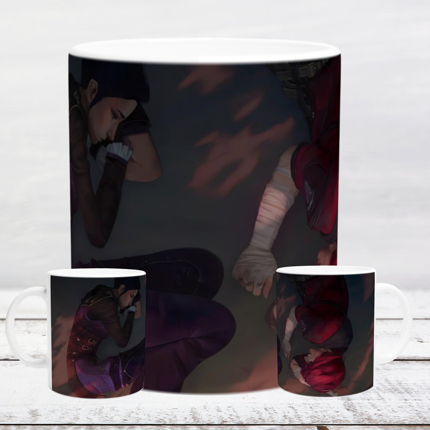 Keramiktasse 11oz / 325 ml LOL Caitlyn and Vi