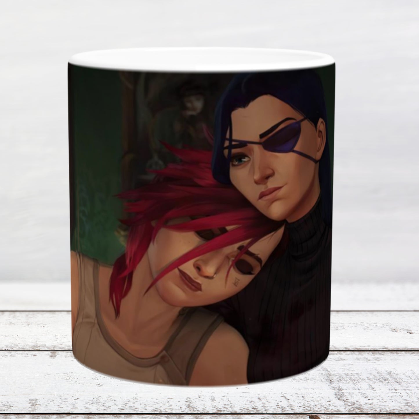 Keramiktasse 11oz / 325 ml LOL Caitlyn and Vi