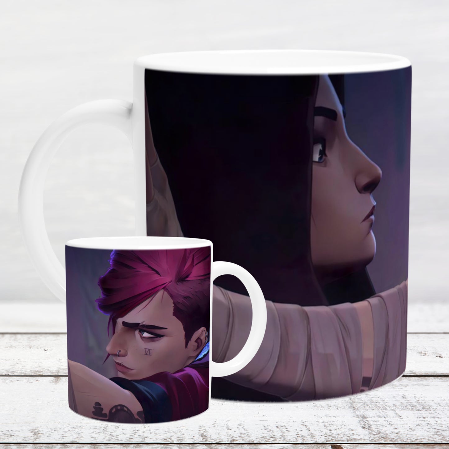 Keramiktasse 11oz / 325 ml LOL Caitlyn and Vi