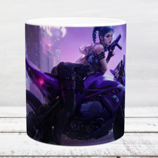 Ceramic Mug 11oz / 325 ml Cyberpunk