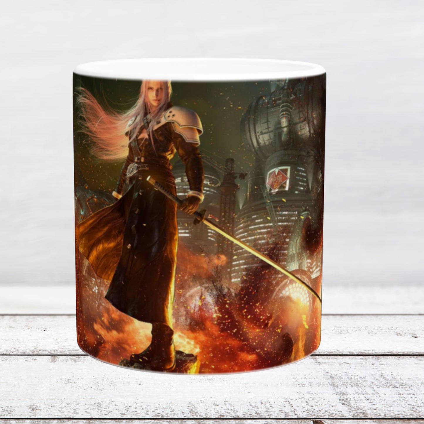Keramiktasse 11oz / 325 ml FF7 Sephiroth