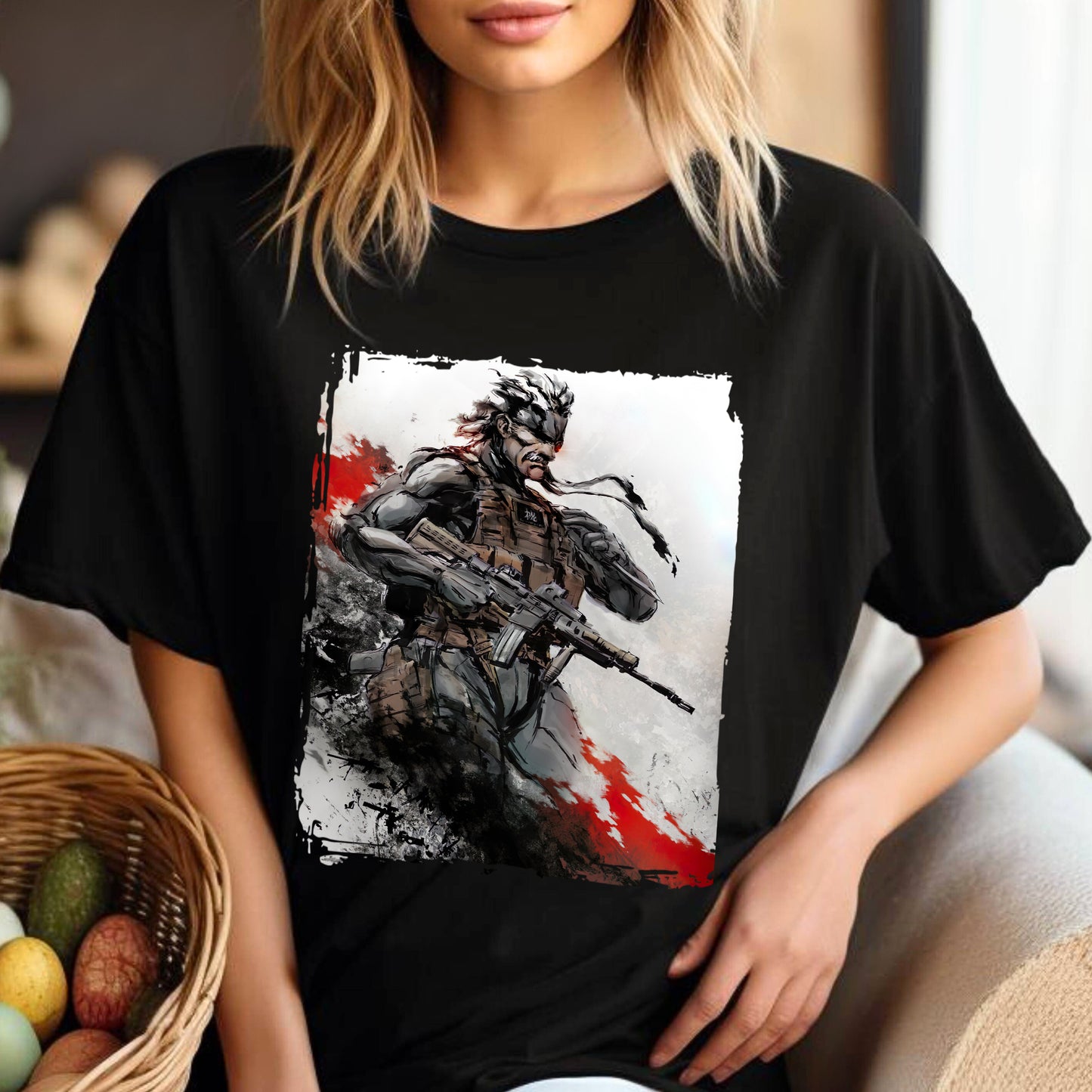 Kids  gaming shirt Metal Gear Solid