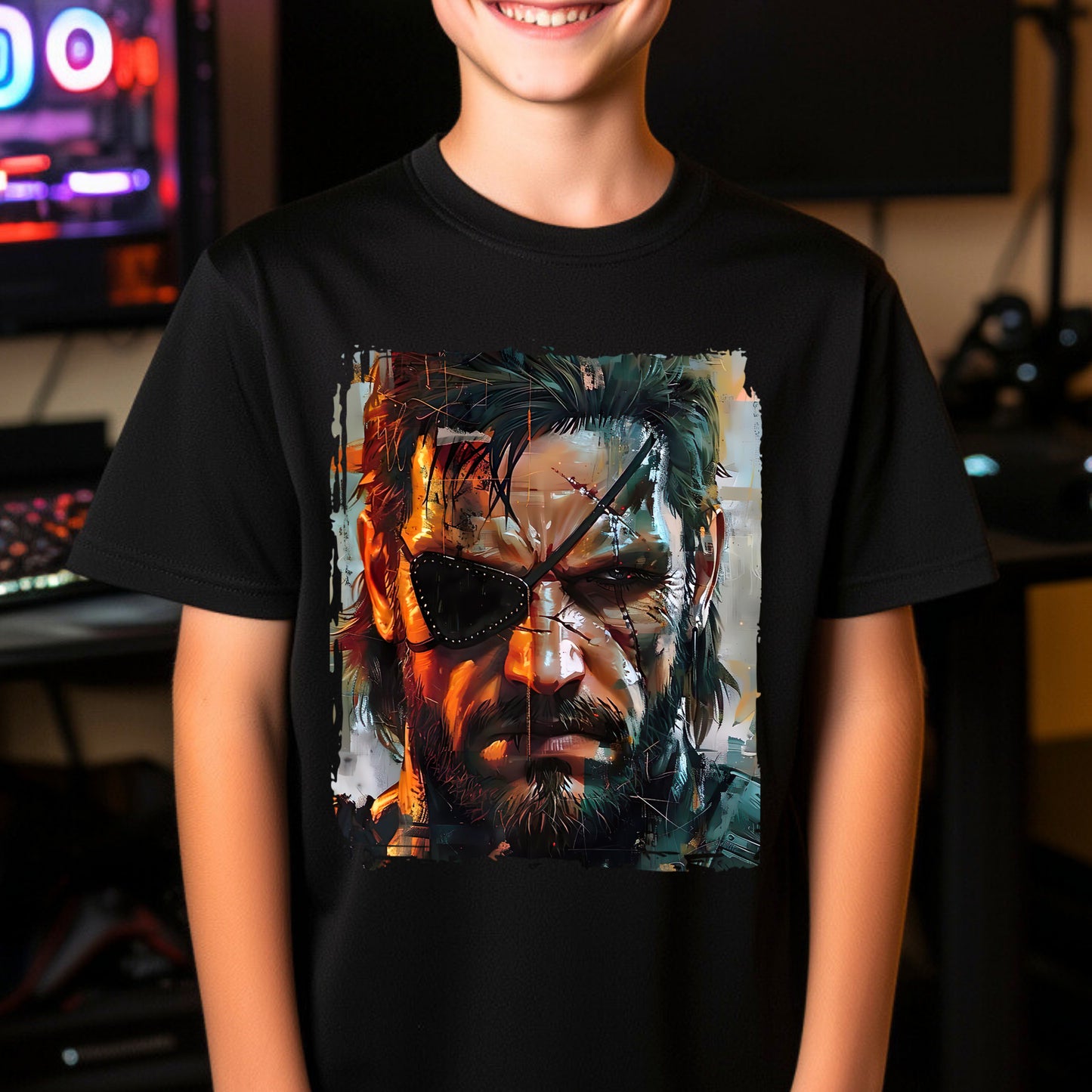 Kids  gaming shirt Metal Gear Solid