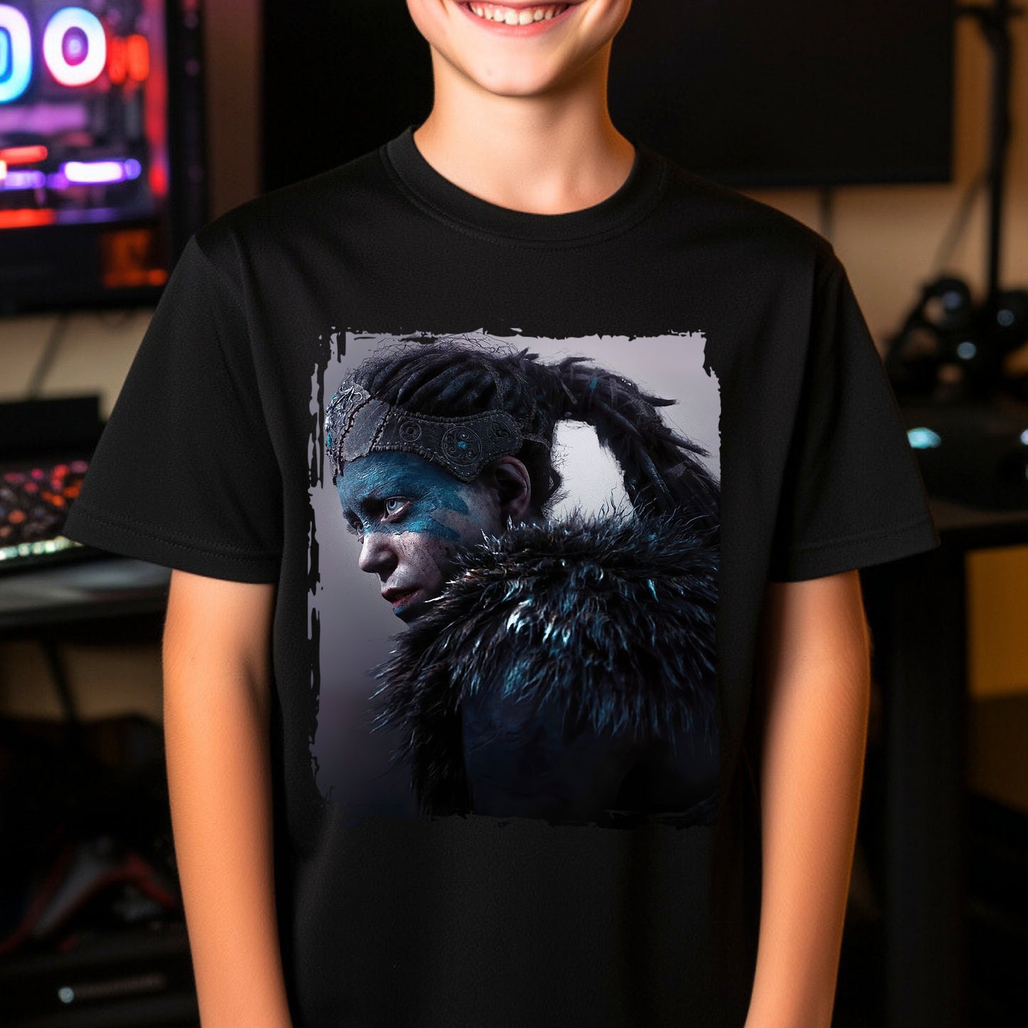 Kids  gaming shirt Hellblade