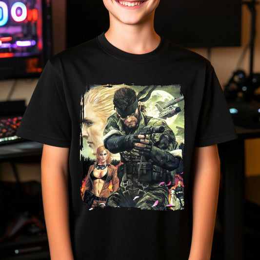 Kids  gaming shirt Metal Gear Solid